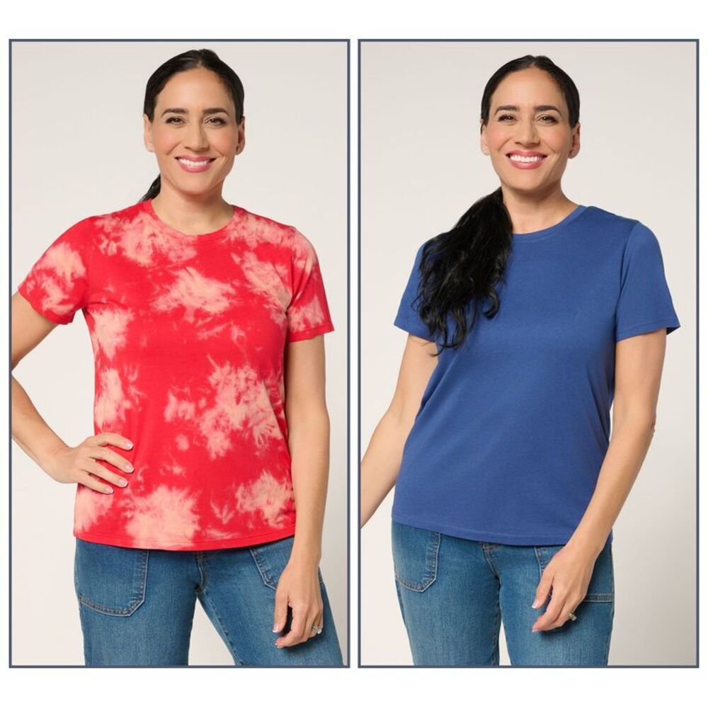 Maya J Women's Top Plus Sz 1X Knit Tops Multi-colored